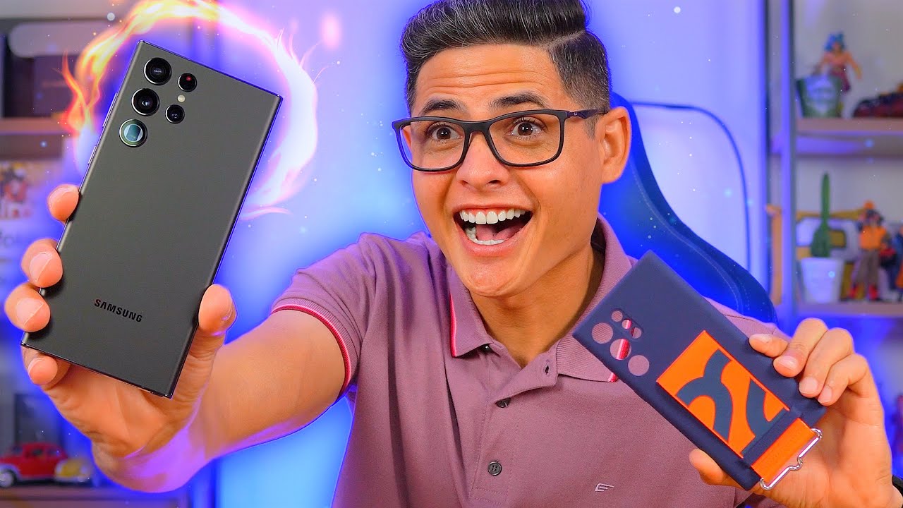 CHEGOU! Samsung GALAXY S22 ULTRA, o MELHOR SMARTPHONE que a SAMSUNG JÁ FEZ! Unboxing e Impressões