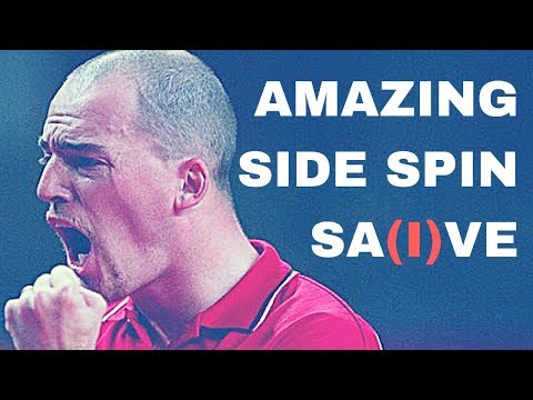 1993 PHILIPPE SAIVE AMAZING SIDE SPIN SAVE - TABLE TENNIS SIDE SPIN SHOT