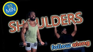 10 MIN Shoulder Workout | Smith Machine