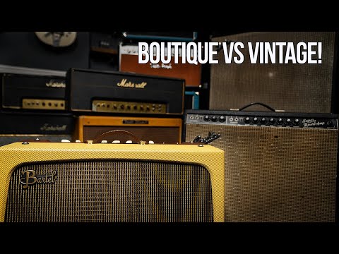 Vintage Tone WITHOUT Vintage Hassle!? Boutique vs Vintage Guitar Amps