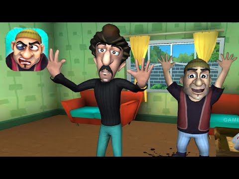 Scary Robber Home Clash - Gameplay Walkthrough Part 6 - New Levels LOGGED OFF Psyched Out