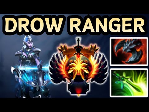 🔥 PURE PRECISION ARCHERY 💥 — DROW RANGER CARRY | DOTA 2 🔥
