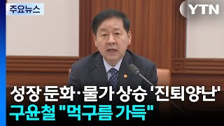 성장 둔화·물가 상승 '진퇴양난'...구윤철 먹구름 가득 / YTN