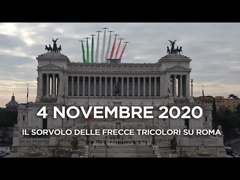 4 Novembre 2020 - il sorvolo delle Frecce Tricolori