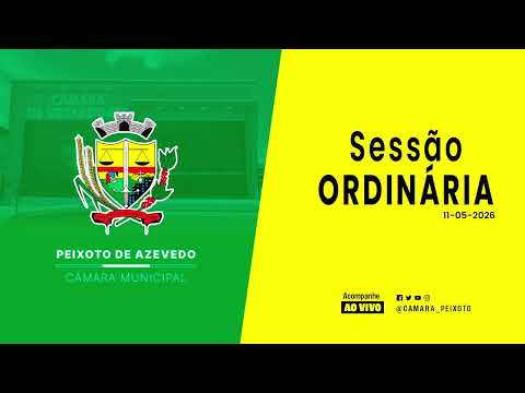 Imagem - Sessão Ordinária de 11 de maio de 2026