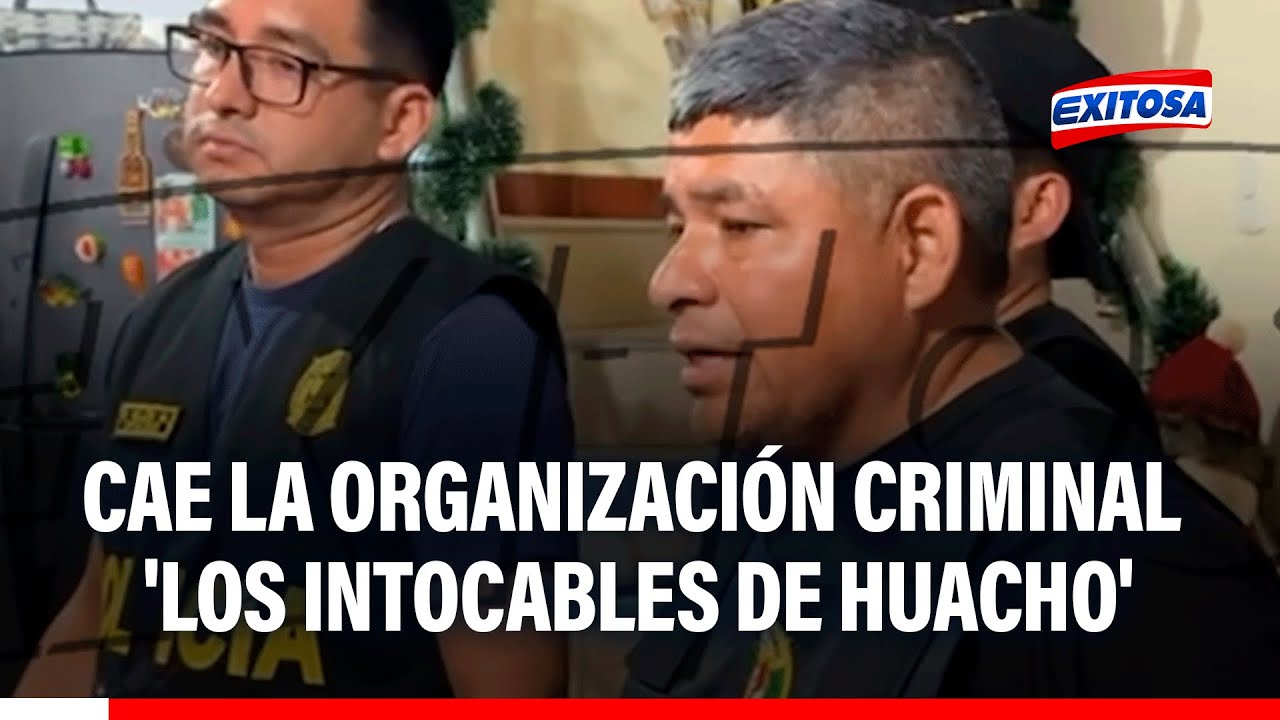 🔴🔵 Cae banda criminal 'Los Intocables de Huacho' por trámites de licencias de conducir