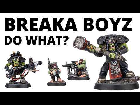 New 40K Datasheet Drop! Breaka Boyz, Tankbustas and Ratlings Rules Reviewed...