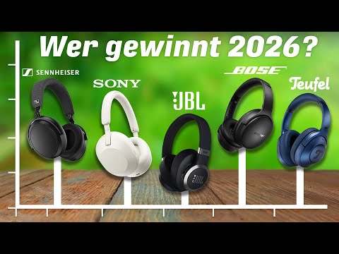 Beste OVER EAR KOPFHÖRER im Vergleich 2026! ► Top 5 Kopfhörer (50€ - 250€)