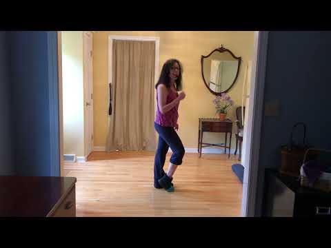 Shake Your Cake (slower) - L4 Line Dance Lesson & Dance Along - Music at 14:57