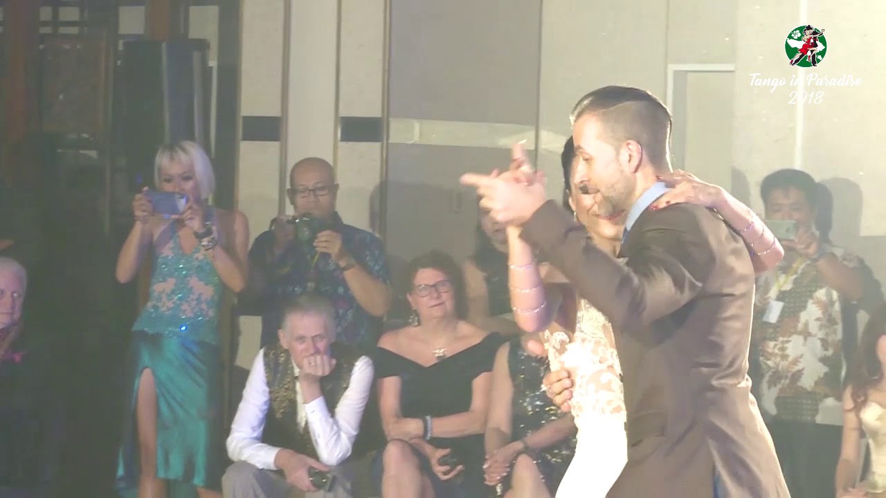 Michael Nadtochi y Paula Duarte (Tango in Paradise'18)