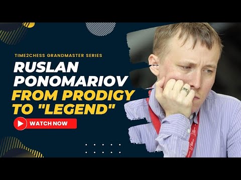 Ruslan Ponomariov: The Incredible Journey of a Chess Prodigy 👨‍🏫♟️#chess #grandmaster #time2chess