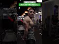 Build Bigger Triceps Workout #shorts