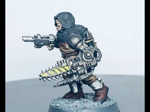 Heretic Astartes Iron Warriors Chaos Cultist Champion