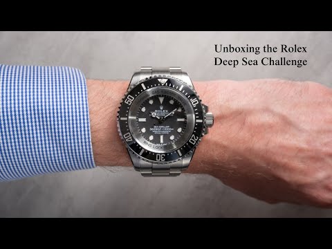 Unboxing the Rolex Deep Sea Challenge