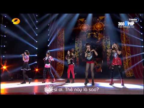[Vietsub][Perf] f(x) - Electric shock - Hunan TV Spring Festival Gala {T-express Team} [360kpop]