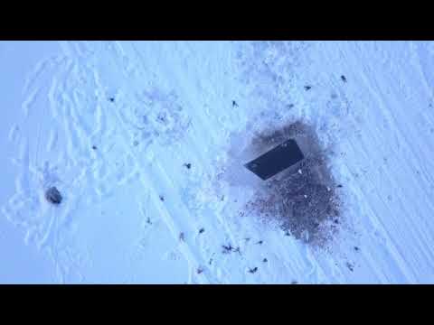 полетушки выходного дня 7000 метров на Mavic Pro Platinum. Река, промиины, ледяной крест и лягушки