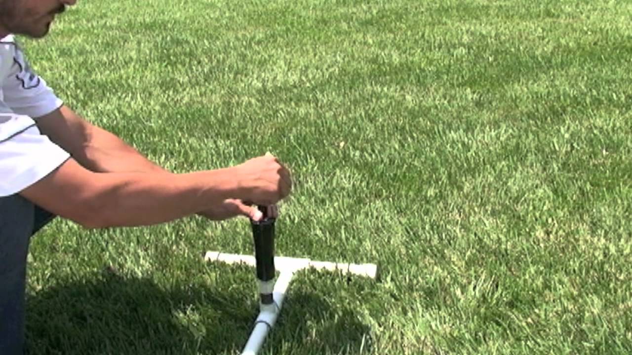 How to flush and install a sprinkler nozzle