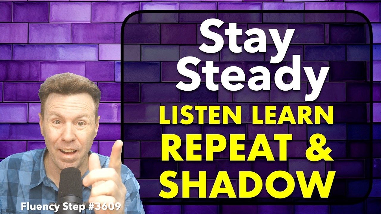 For Motivation and Fluency: Listening, Learning, Repeat-After-Me: SHADOWING English Advanced