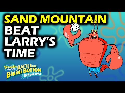 Sand Mountain: Beat Larry's Time | Golden Spatula | Spongebob Rehydrated Collectibles Guide
