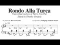Turkish March Jazz Version By Pierre Yves Plat Piano Transcription