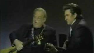 Johnny Cash and Burl Ives (medley)
