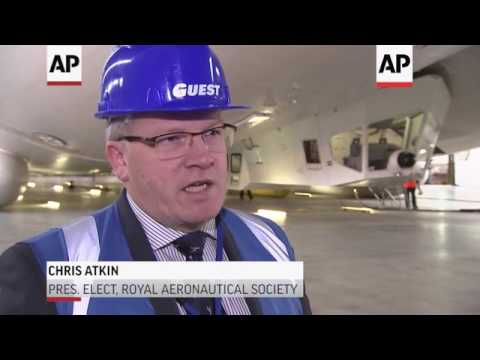 World's Largest Aircraft Unveiled in England