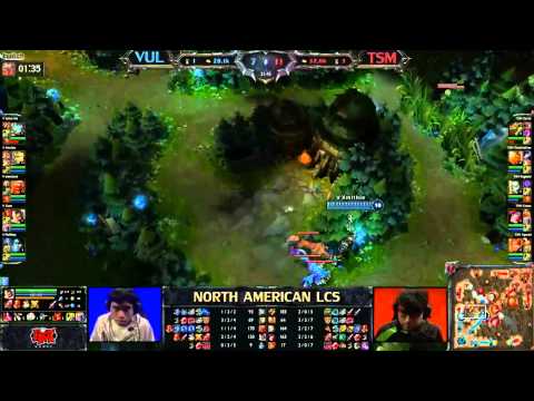League of Legends NA LCS 2013 TSM vs VuL