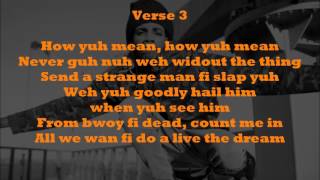 Alkaline - Afterall (Raw) (Lyrics Video)