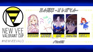 【睦月舞綺 / M4XI】NEWVEE VALORANT CUP本番！【ヨル列車-オレガヤル-】