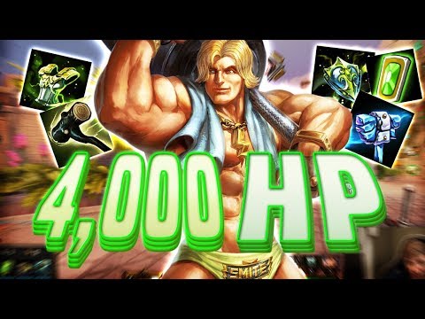 Smite: Hercules 4,000 HP BUILD - ONE MAN ARMY!