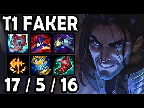 T1 Faker SYLAS MID vs YONE - Ranked Korea ✅