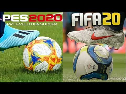 FIFA 20 vs PES 2020 Graphics Comparison
