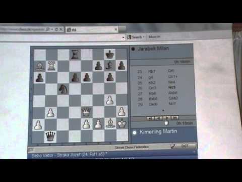 CH18 1.8. Martin Kimerling - Milan Jarábek 1/2 -1/2