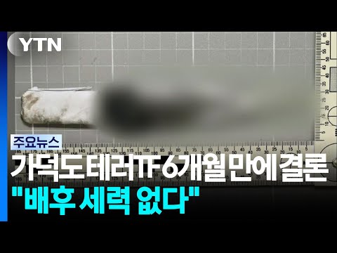 가덕도 테러TF 6개월 만에 결론..."배후세력 없다" / YTN