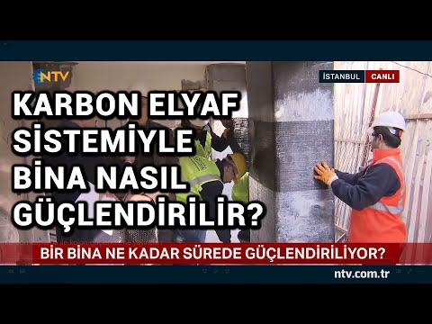 @NTV Karbon elyaf kaplama sistemiyle bina nasıl güçlendirilir?