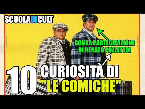 🌟10 CURIOSITIES about 🎥 "The Comics" featuring Renato Pozzetto - ScuolaDiCult