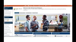 WorkInTexas Website Walkthrough