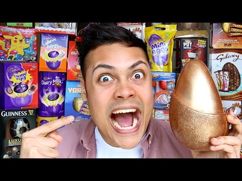 ALL BRITISH CHOCOLATE EASTER EGGS !!!