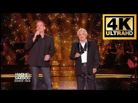 Michel Sardou et Garou  La Rivière De Notre Enfance - Michel Sardou Dernier Show - 4K