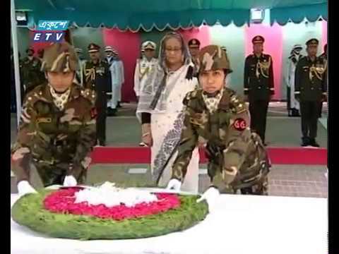 বঙ্গবন্ধুর সমাধিতে প্রধানমন্ত্রীর শ্রদ্ধা