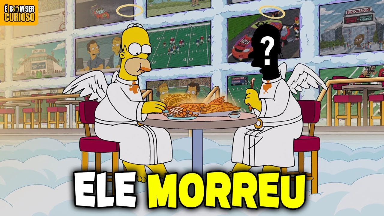 OS SIMPSONS MATARAM UM PERSONAGEM CLÁSSICO DEPOIS DE 35 TEMPORADAS