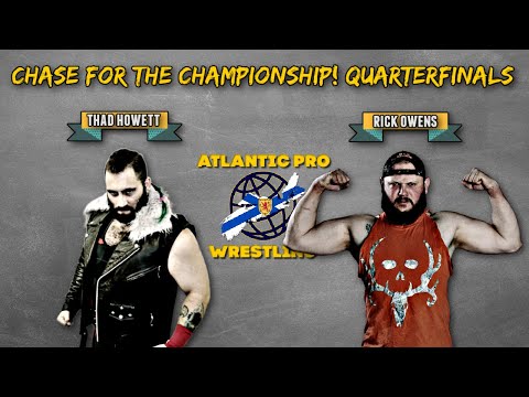 Atlantic Pro Wrestling: Thad Howett vs. Rick Owens