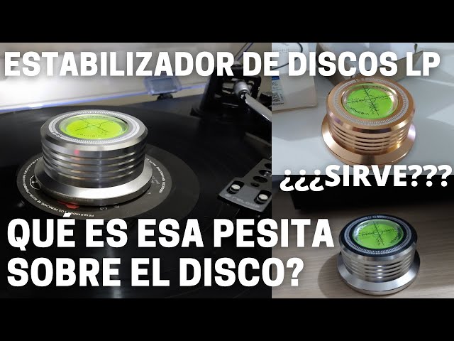 Vídeo relacionado con KozyOne Estabilizador de Peso de Disco, Abrazadera estabilizadora de Disco Giratorio con Nivel de Burbuja para Reproductor de Discos LP de Vinilo (Negro)
