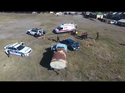 FHN-in Aran Regional Mərkəzi Ağdaş rayonunda kompleks mülki müdafiə təlimi təşkil edib