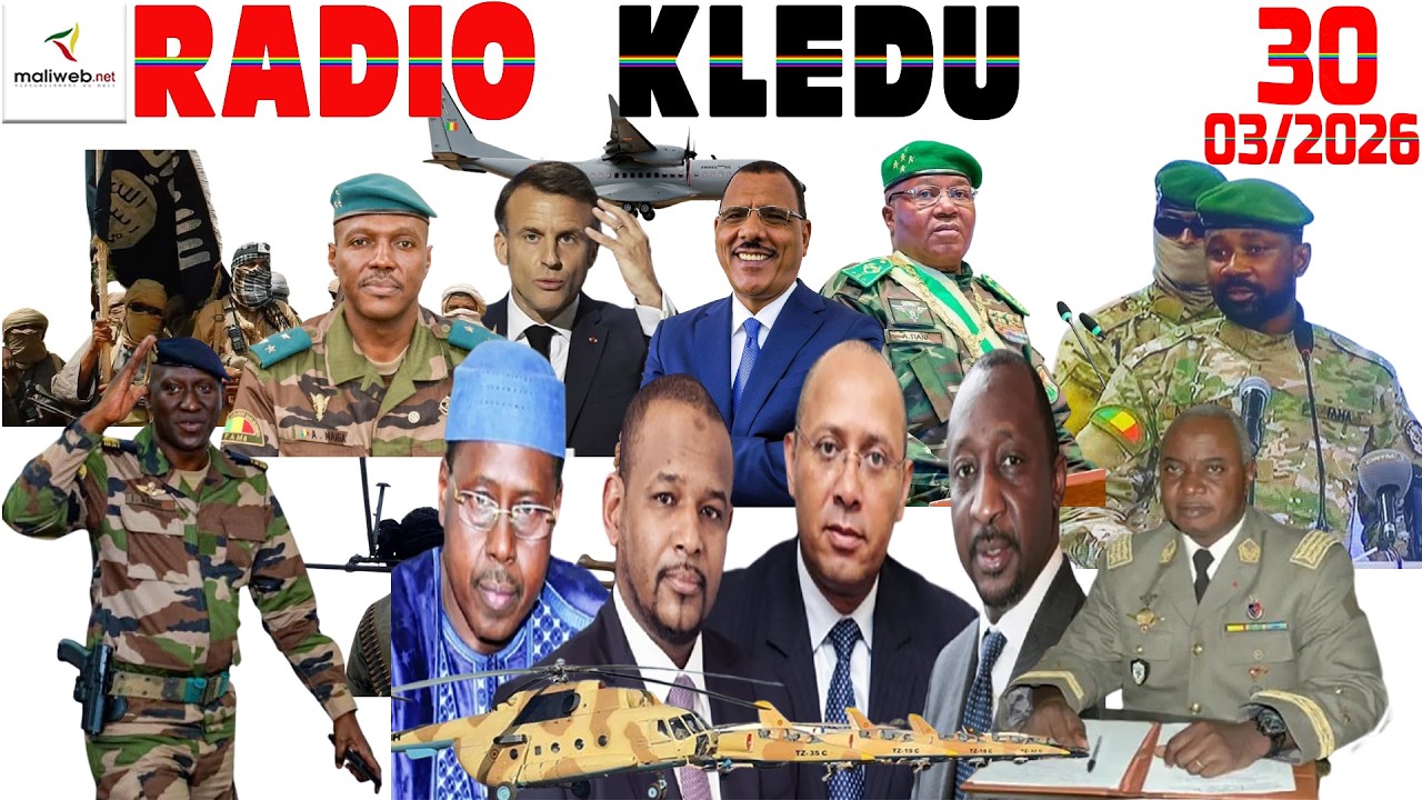 La Revue de Presse de la RADIO KLEDU du 30 Mars 2026