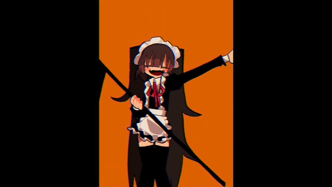 死神ﾁｬｿが手を振っているよ　ｶｱｲｲﾈ  ｶｱｲｲﾈ　#animation