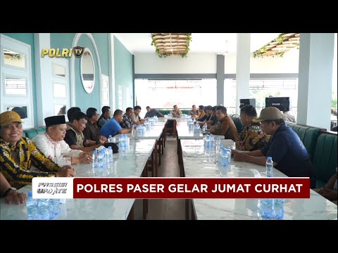 PRESISI UPDATE : POLRES PASER GELAR JUMAT CURHAT 20/04/2024 16.00