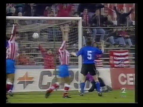 1991/92.- Atlético Madrid 3 Vs. Club Brujas KV 2 (Cuartos Ida. Recopa de Europa)
