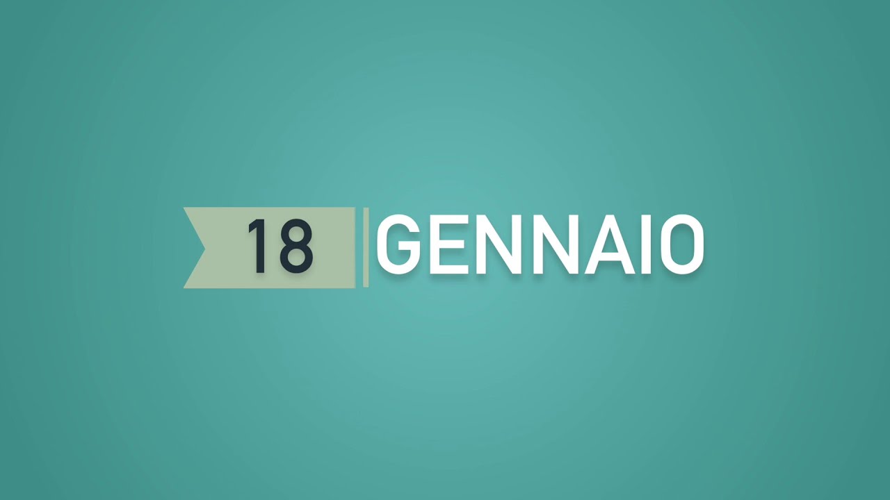 Meditazione Calendario “Parole di Vita” del 18 Gennaio 2021