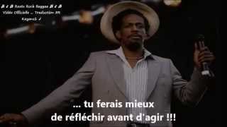 Gregory Isaacs "look before you leap" traduction FR